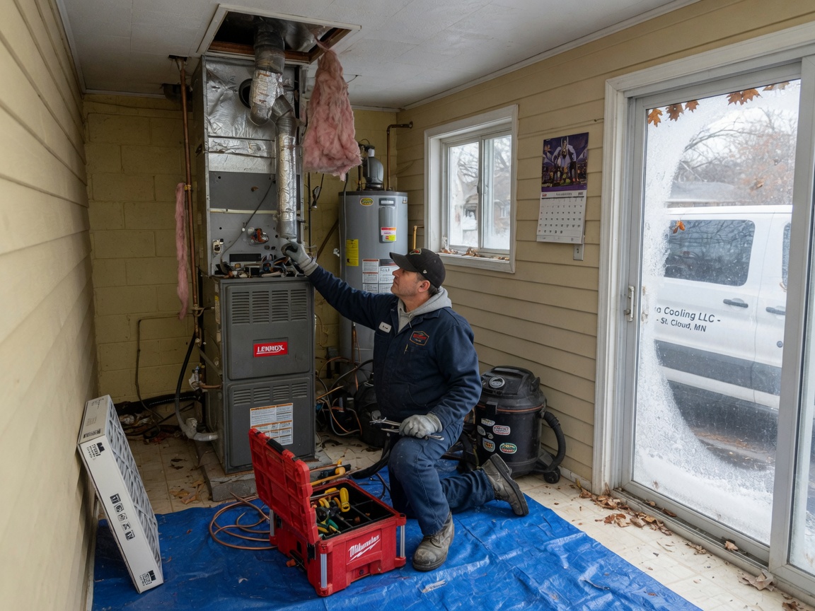 Hvac Repair work by Waubun HVAC Pros in Waubun, MN